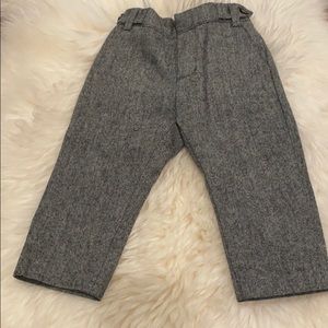 Jacadi gray wool pants 12 months